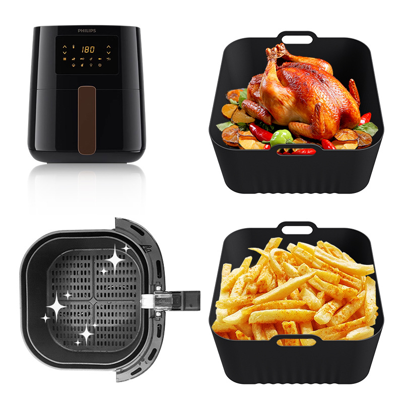 Philips Air Fryer Hd9252 - Cetakan Penggorengan Udara Silikon 17Cm untuk