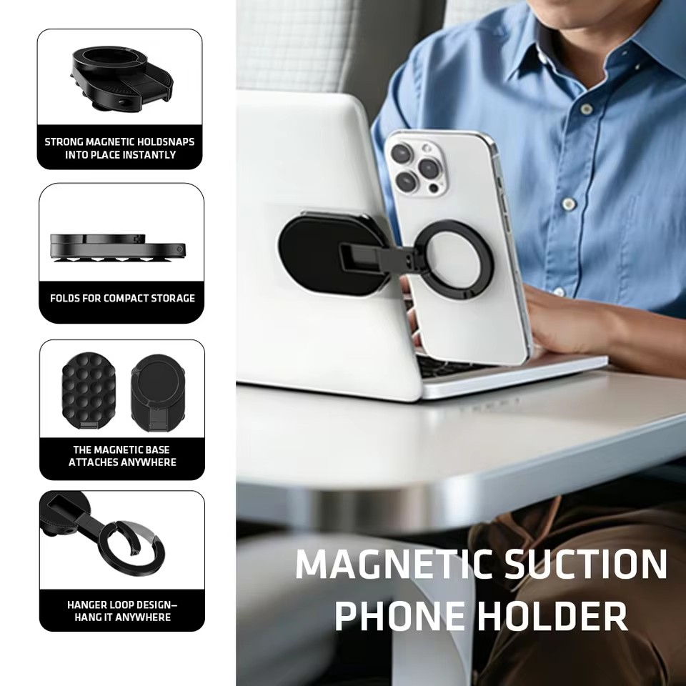 Taco Stand Holder - MA39 Penyangga Ponsel Lipat Magnetik Universal
