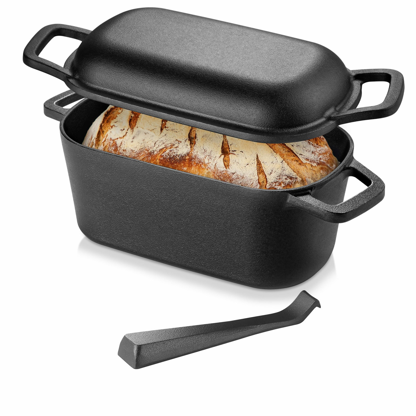 Cast Iron Corn - Dutch Oven untuk memanggang roti, loyang