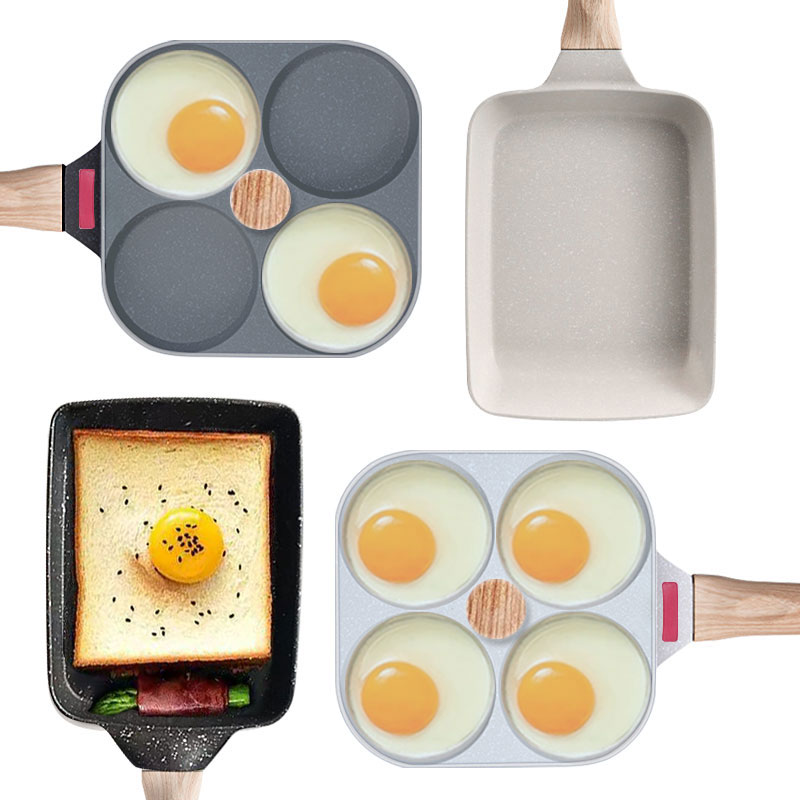 Egg Waffle Pan - Wajan Omelet Jepang Anti Lengket Tamagoyaki