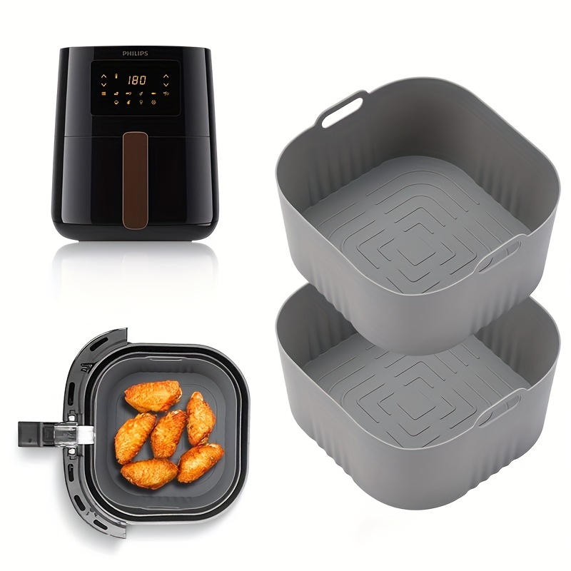 Philips Air Fryer Hd9252 - 2 Buah Nampan Pemanggang Silikon Penggoreng