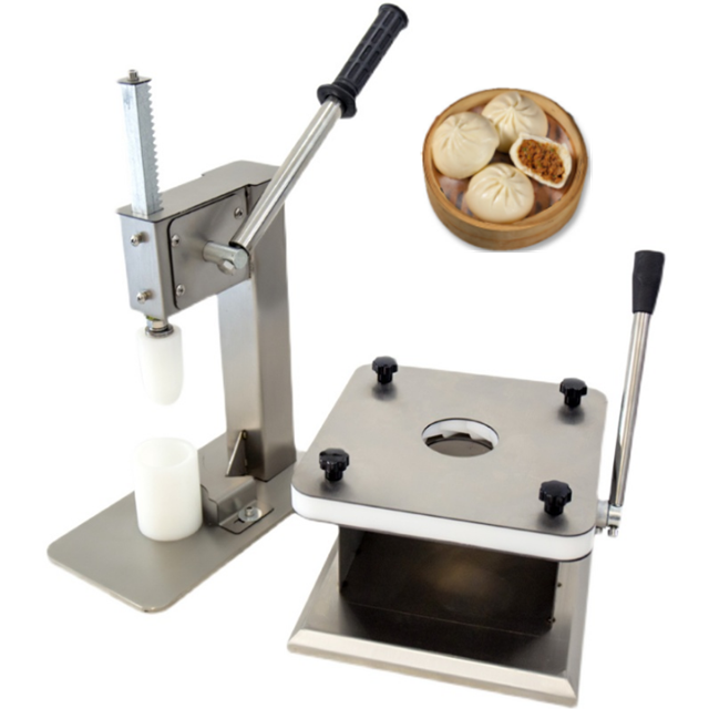 Dumpling Press Set - Mesin Pembuat Baozi/Momo/Pangsit Hijau Set Lengkap,