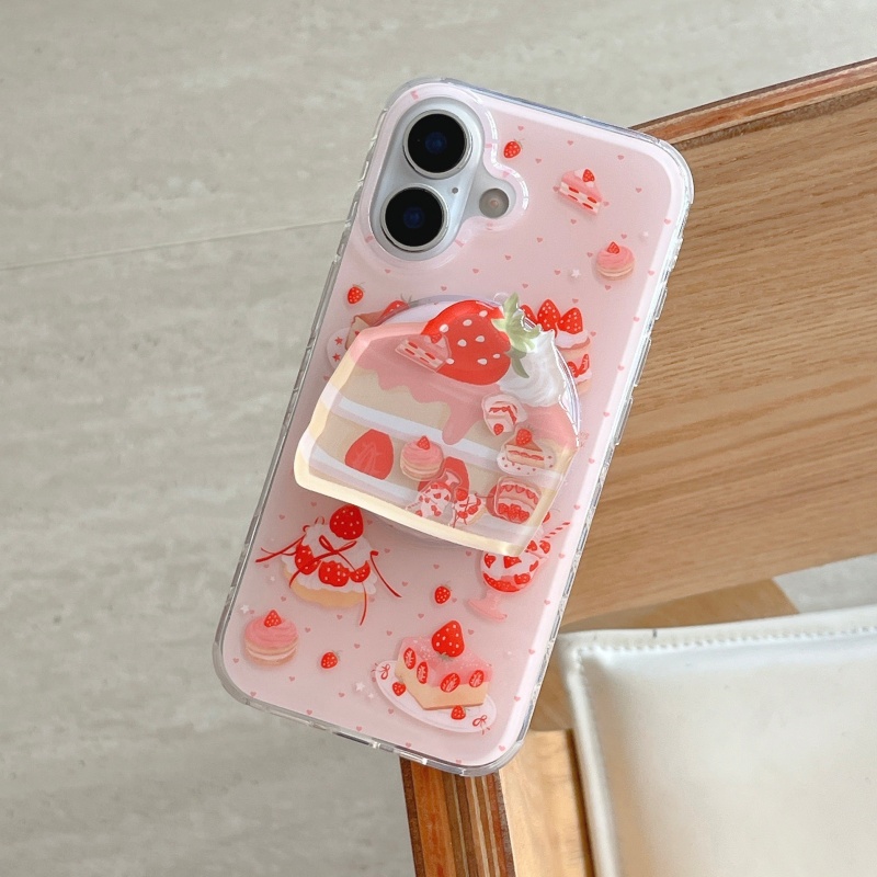 Casing Ponsel Magnetik Motif K - Taco Stand Holder ulasan dan harga