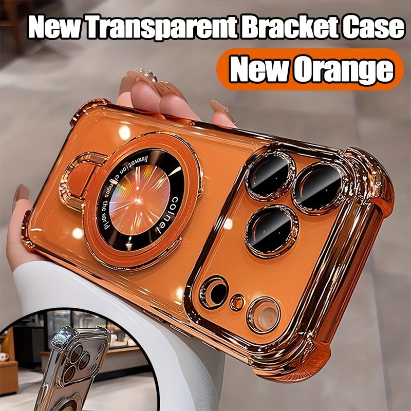 Casing Ponsel Mewah Transparan - Taco Stand Holder ulasan dan harga