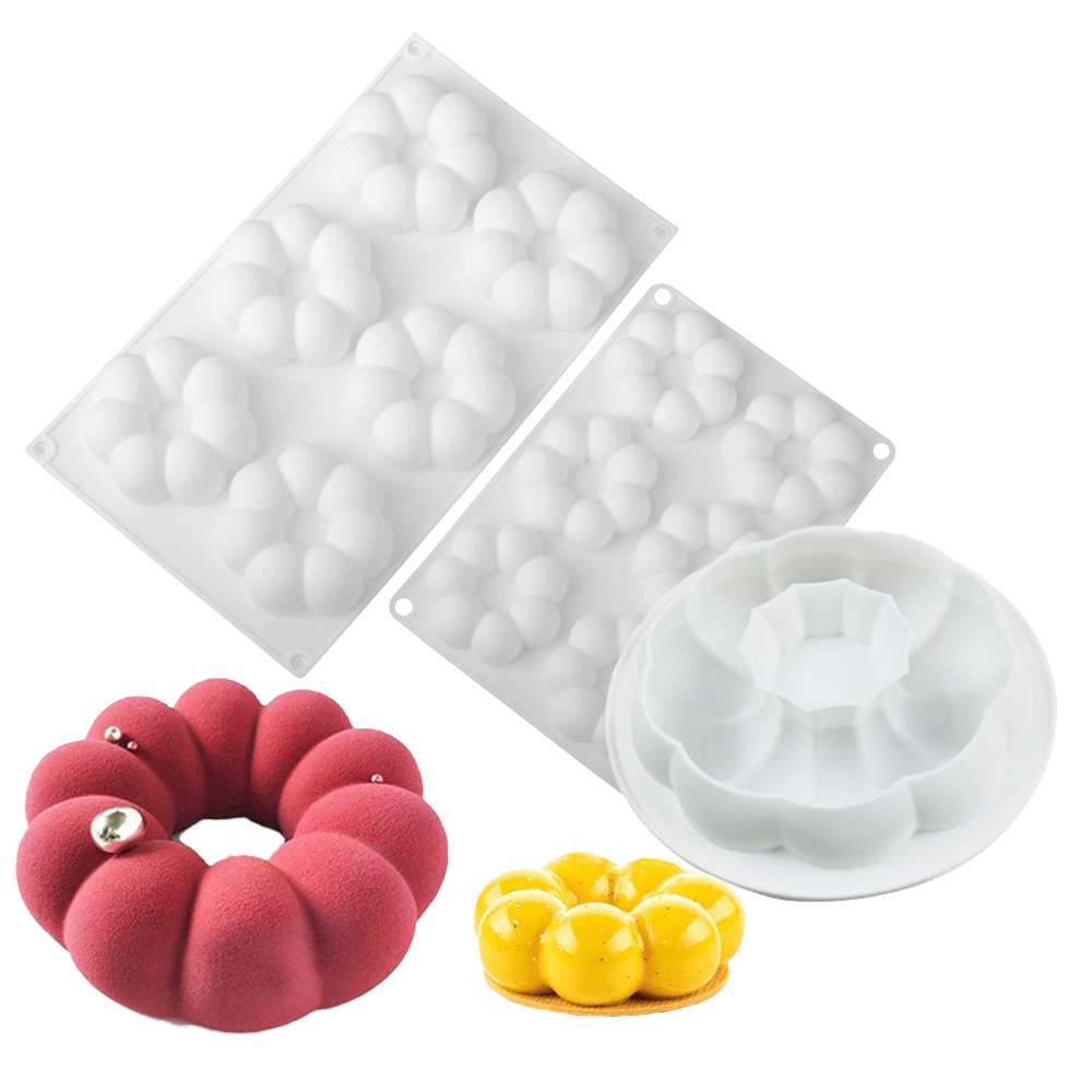 Cetakan Kue Mousse Desain Dona - Donut Mold Silicone ulasan dan harga