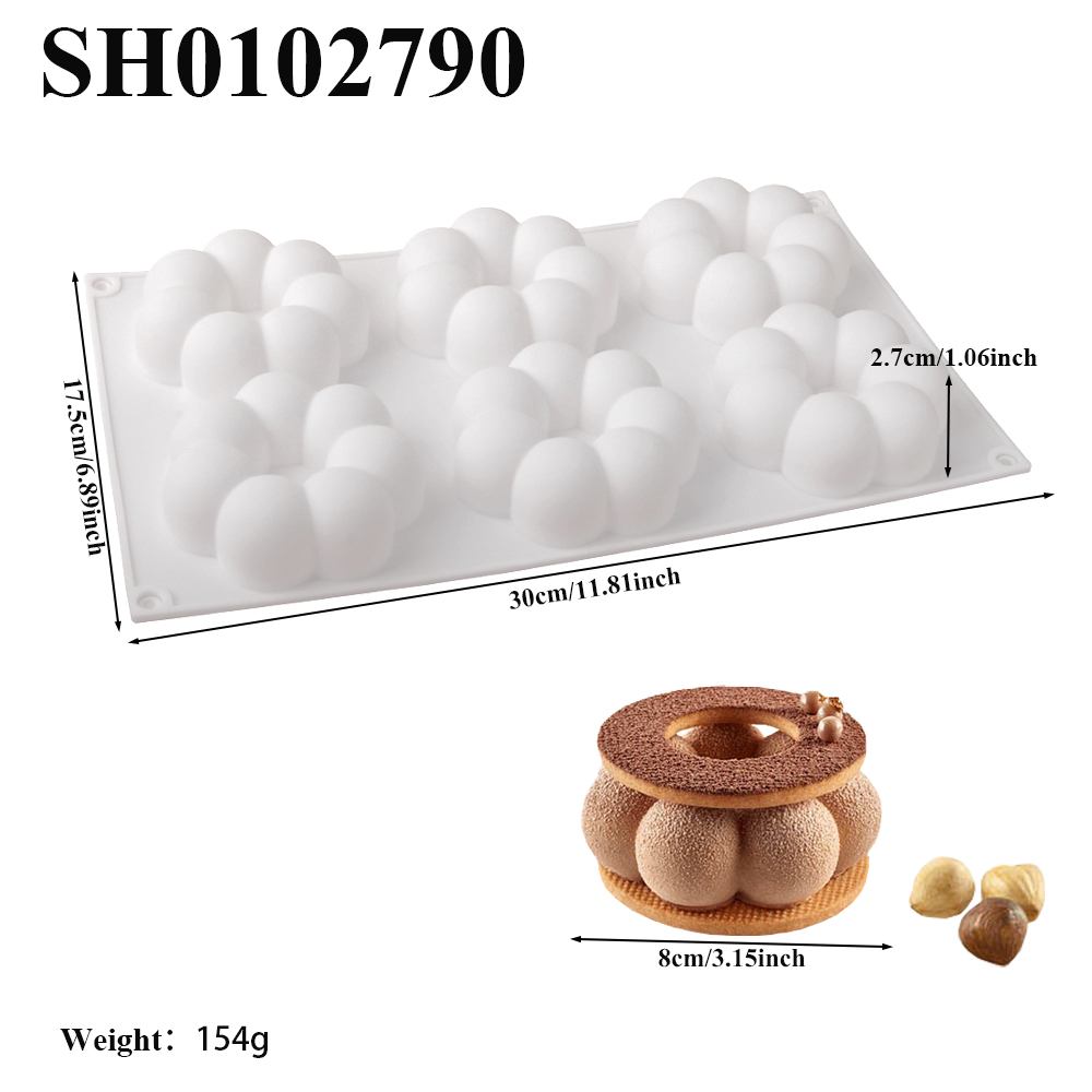 Cetakan Kue Mousse Desain Dona - Donut Mold Silicone ulasan dan harga