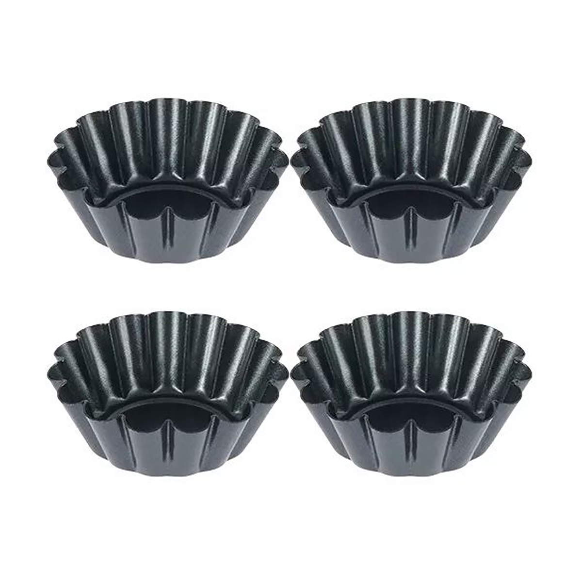 4 Buah Cetakan Tart Bulat Mini - Egg Waffle Pan ulasan dan harga