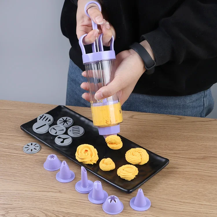 Mesin pembuat tekan kue Manual - Churros Maker Gun ulasan dan harga
