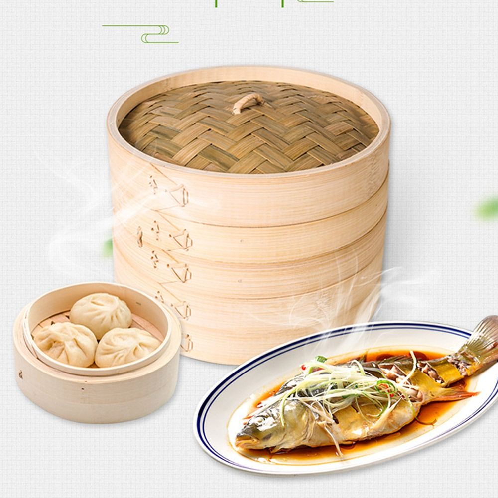 Pengukus Bambu Cina untuk Mema - Bao Steamer Bamboo ulasan dan harga